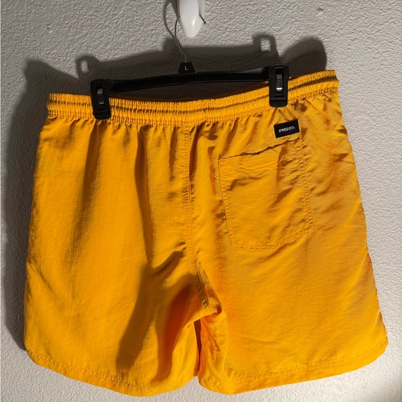 RSQ Bright Yellow Swim Trunks Size Large - Picture 2 of 6